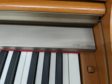 Load image into Gallery viewer, Yamaha Clavinova CLP-340 Digital Piano and stool in cherry wood stock # 24191