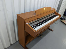 Load image into Gallery viewer, Yamaha Clavinova CLP-340 Digital Piano and stool in cherry wood stock # 24191