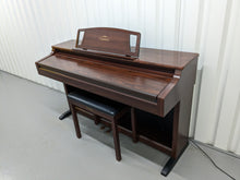Load image into Gallery viewer, Yamaha Clavinova CLP-860 Digital Piano and stool in mahogany stock # 24192