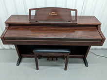 Load image into Gallery viewer, Yamaha Clavinova CLP-860 Digital Piano and stool in mahogany stock # 24192