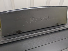 Load image into Gallery viewer, Casio Privia PX-735 Compact slimline Digital Piano in satin black Stock #24194