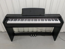 Load image into Gallery viewer, Casio Privia PX-735 Compact slimline Digital Piano in satin black Stock #24194