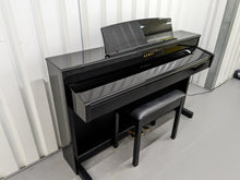 Load image into Gallery viewer, Kawai CS4 classic series Digital piano glossy black polished ebony stock #24212