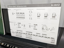Load image into Gallery viewer, Kawai CS4 classic series Digital piano glossy black polished ebony stock #24212