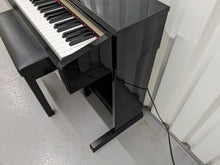 Load image into Gallery viewer, Yamaha Arius YDP-C71PE Digital Piano in polished ebony glossy black stock #24211