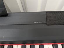Load image into Gallery viewer, Yamaha P-105 digital portable piano and fixed stand 3 pedals black stock #24214