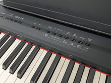 Load image into Gallery viewer, Yamaha P-105 digital portable piano and fixed stand 3 pedals black stock #24214