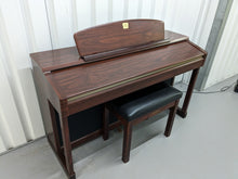 Load image into Gallery viewer, Yamaha Clavinova CLP-170 Digital Piano and stool in mahogany colour stock #24217