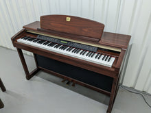Load image into Gallery viewer, Yamaha Clavinova CLP-170 Digital Piano and stool in mahogany colour stock #24217