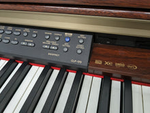 Load image into Gallery viewer, Yamaha Clavinova CLP-170 Digital Piano and stool in mahogany colour stock #24217