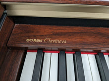 Load image into Gallery viewer, Yamaha Clavinova CLP-170 Digital Piano and stool in mahogany colour stock #24217