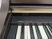 Load image into Gallery viewer, Yamaha Clavinova CLP-330 Digital Piano and stool in dark rosewood stock #24220