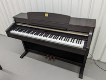 Load image into Gallery viewer, Yamaha Clavinova CLP-330 Digital Piano and stool in dark rosewood stock #24220