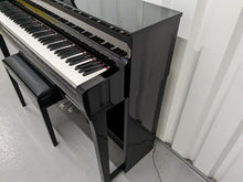 Load image into Gallery viewer, Yamaha Clavinova CLP-735 in polished ebony with stool and manuals stock nr 24222