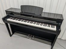 Load image into Gallery viewer, Yamaha Clavinova CLP-735 in polished ebony with stool and manuals stock nr 24222