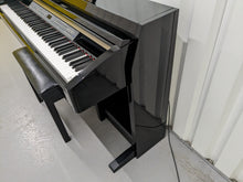 Load image into Gallery viewer, Yamaha Clavinova CLP-240PE Digital Piano polished GLOSSY BLACK stock # 24233