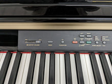 Load image into Gallery viewer, Yamaha Clavinova CLP-240PE Digital Piano polished GLOSSY BLACK stock # 24233