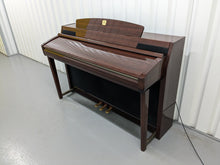 Load image into Gallery viewer, Yamaha Clavinova CLP-280 in Polished Glossy Mahogany finish stock nr 24130