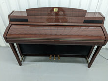 Load image into Gallery viewer, Yamaha Clavinova CLP-280 in Polished Glossy Mahogany finish stock nr 24130