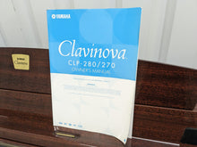 Load image into Gallery viewer, Yamaha Clavinova CLP-280 in Polished Glossy Mahogany finish stock nr 24130
