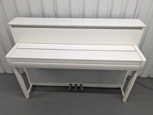 Load image into Gallery viewer, Yamaha Clavinova CLP-685WH Digital Piano polished glossy white stock 24224