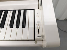 Load image into Gallery viewer, Yamaha Clavinova CLP-685WH Digital Piano polished glossy white stock 24224
