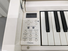 Load image into Gallery viewer, Yamaha Clavinova CLP-685WH Digital Piano polished glossy white stock 24224