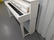 Load image into Gallery viewer, Yamaha Clavinova CLP-685WH Digital Piano polished glossy white stock 24224
