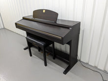 Load image into Gallery viewer, Yamaha Clavinova CLP-920 digital piano and stool in dark rosewood finish stock # 24226