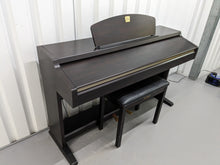 Load image into Gallery viewer, Yamaha Clavinova CLP-920 digital piano and stool in dark rosewood finish stock # 24226