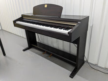 Load image into Gallery viewer, Yamaha Clavinova CLP-920 digital piano and stool in dark rosewood finish stock # 24226