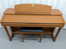 Load image into Gallery viewer, Yamaha Clavinova CLP-150c Digital Piano with stool in light oak stock nr 24225