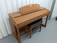Load image into Gallery viewer, Yamaha Clavinova CLP-150c Digital Piano with stool in light oak stock nr 24225