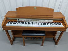Load image into Gallery viewer, Yamaha Clavinova CLP-150c Digital Piano with stool in light oak stock nr 24225