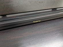 Load image into Gallery viewer, Roland HP102e digital piano and stool in dark rosewood finish stock number 24229