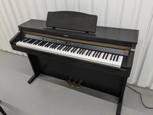 Load image into Gallery viewer, Roland HP102e digital piano and stool in dark rosewood finish stock number 24229