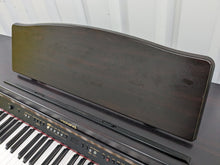 Load image into Gallery viewer, Roland HP102e digital piano and stool in dark rosewood finish stock number 24229