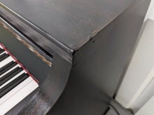 Load image into Gallery viewer, Roland HP102e digital piano and stool in dark rosewood finish stock number 24229