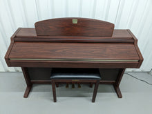 Load image into Gallery viewer, Yamaha Clavinova CLP-950 digital piano and stool in mahogany finish stock #24242