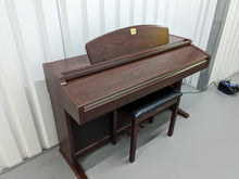 Load image into Gallery viewer, Yamaha Clavinova CLP-950 digital piano and stool in mahogany finish stock #24242