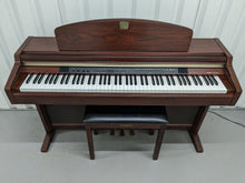 Load image into Gallery viewer, Yamaha Clavinova CLP-950 digital piano and stool in mahogany finish stock #24242