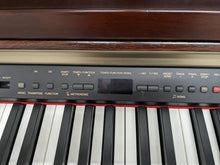 Load image into Gallery viewer, Yamaha Clavinova CLP-950 digital piano and stool in mahogany finish stock #24242