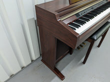 Load image into Gallery viewer, Yamaha Clavinova CLP-950 digital piano and stool in mahogany finish stock #24242