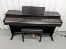 Load image into Gallery viewer, Yamaha Arius YDP-162 Digital Piano in rosewood, clavinova keyboard stock # 24240