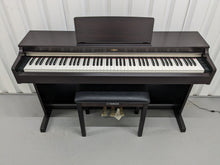 Load image into Gallery viewer, Yamaha Arius YDP-162 Digital Piano in rosewood, clavinova keyboard stock # 24240