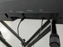 Load image into Gallery viewer, Yamaha P-115 digital portable piano with collapsible stand and pedal black stock #24227