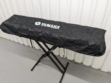 Load image into Gallery viewer, Yamaha P-115 digital portable piano with collapsible stand and pedal black stock #24227