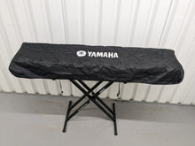 Load image into Gallery viewer, Yamaha P-115 digital portable piano with collapsible stand and pedal black stock #24227