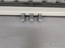 Load image into Gallery viewer, Roland F140R Digital Piano in satin white slim line space saver stock # 24246