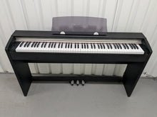 Load image into Gallery viewer, Casio Privia PX-730 Compact slimline Digital Piano in satin black Stock #24243
